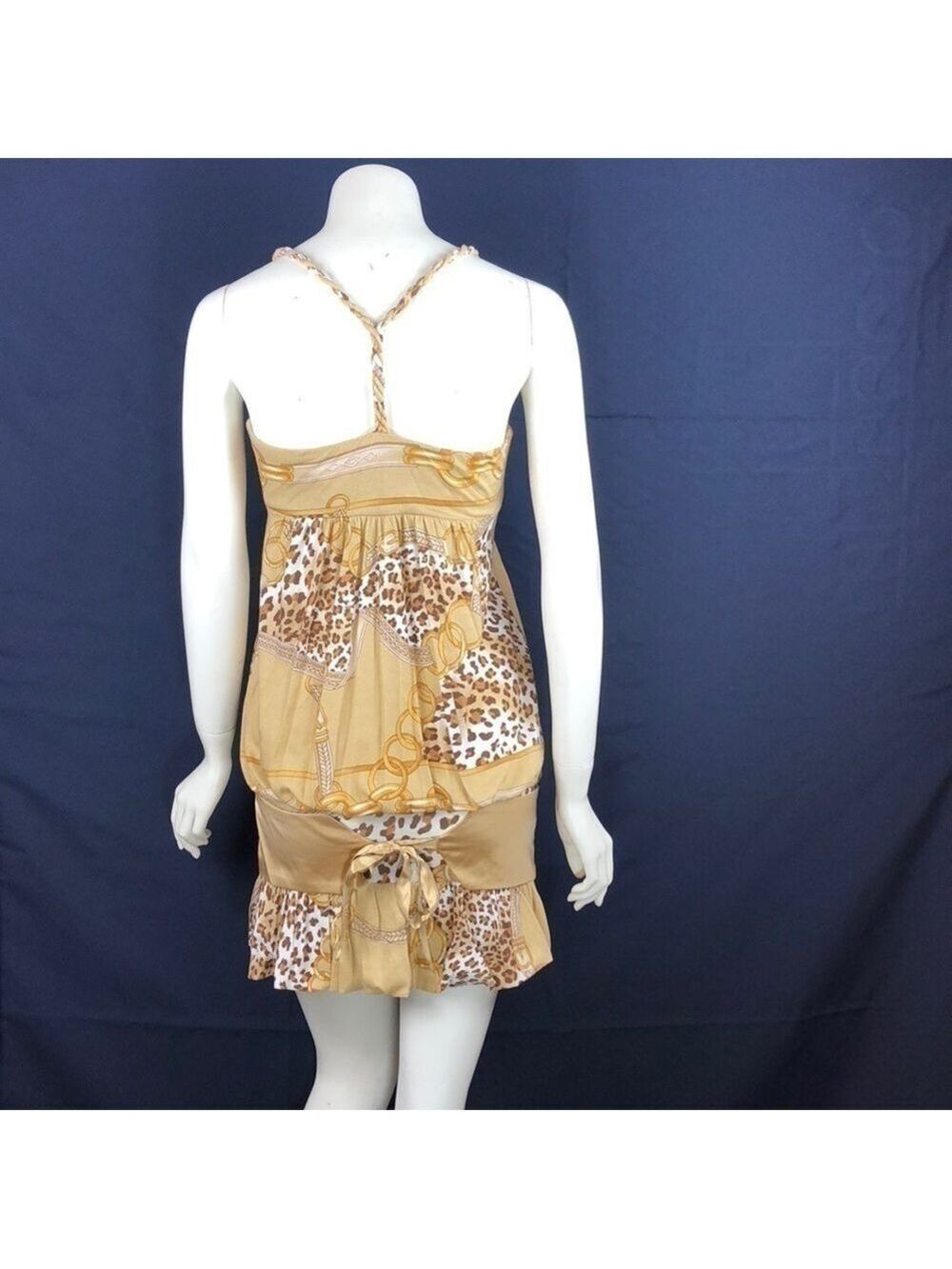 Bnwt- Voom By Joy Han Racer back Mini tie at Hips.